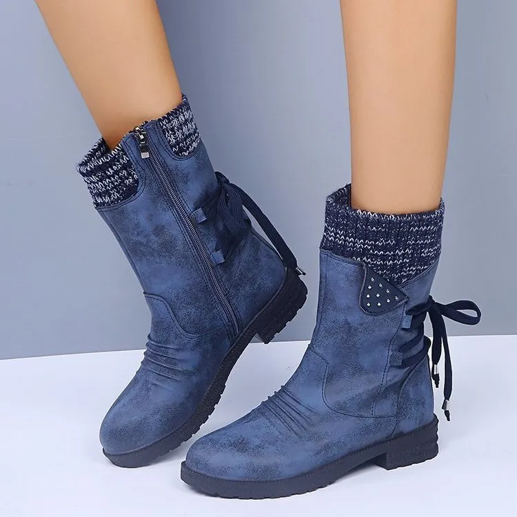 Churchf Churchf Size Martin Boots Female 2023 Fall And Winter New Thick Heel Strap In The Tube Women's Boots Wish Fall And Winter