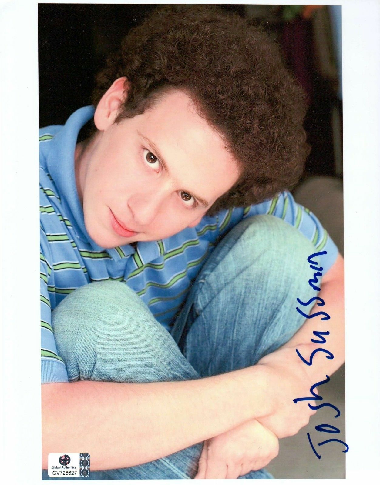 Josh Sussman Hand Signed Autograph 8x10 Photo Poster painting Crossed knees GA 728627