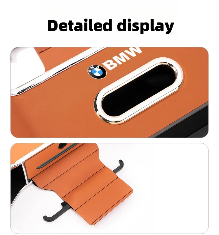 Car seat back multifunctional storage box