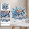 (US Local)Acrylic Special Shape Turtle Diamond Painting Desktop Ornaments for Beginners