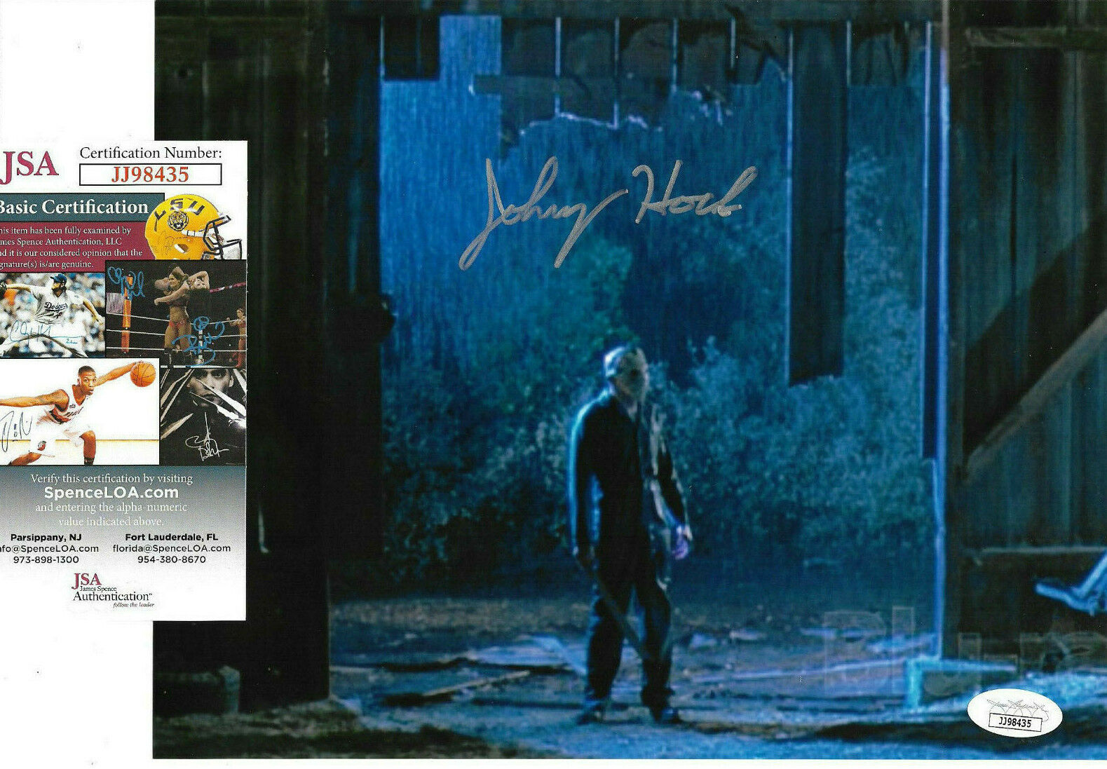 Johnny Hock Signed 8x10 Photo Poster painting Autographed, Friday 13th 5 New Beginning, JSA COA