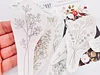 【10 PCS】Water Soluble Spring Floral Hand Embroidery Pattern,peel and stick paper for ornaments