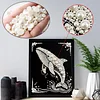 Diamond Painting-DIY Special Shaped Drill Pearl Painting Whale(30x40cm)