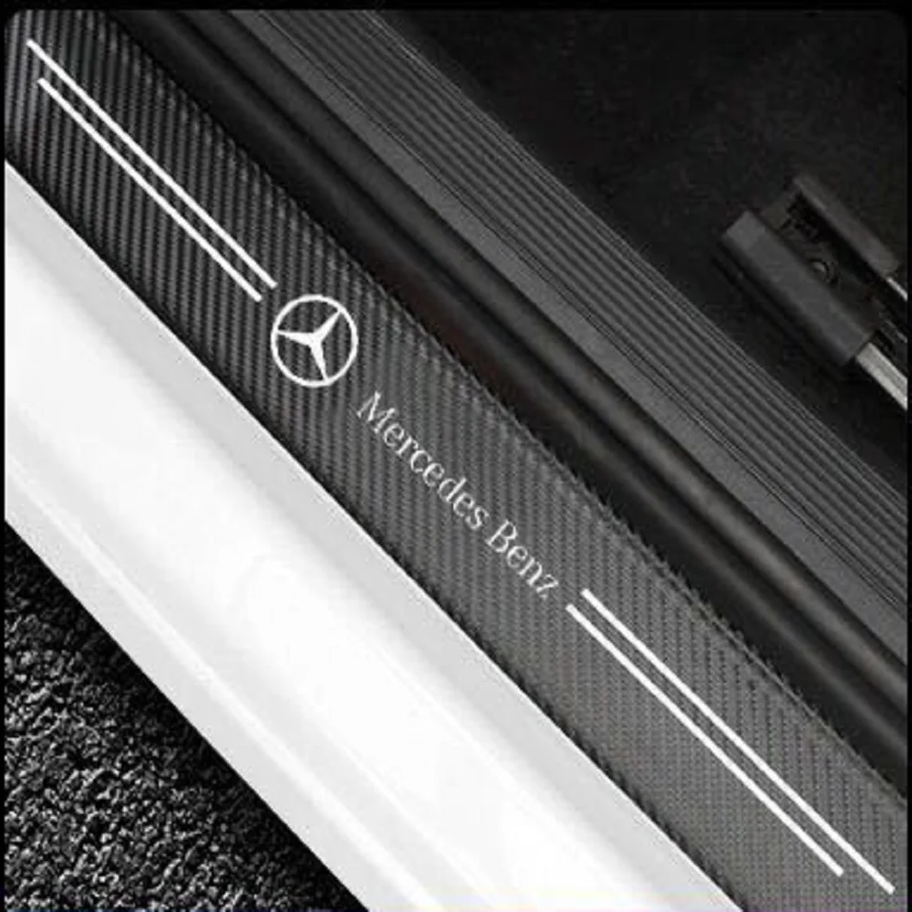 Carbon Fiber Car Threshold Sticker (4PCS)