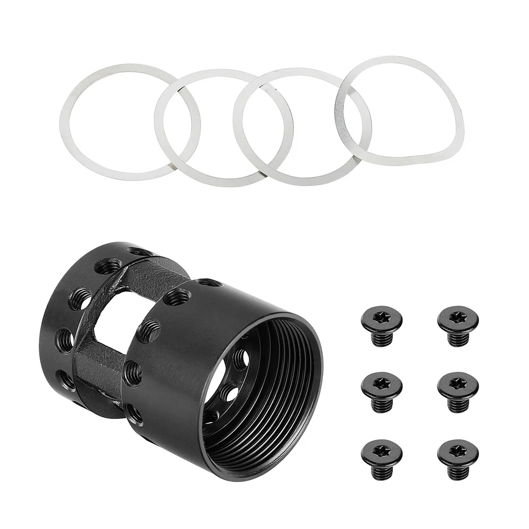 ohhunt® AR-15 Ultra Light Hex Free Float M-lok Handguard with Steel Barrel Nut