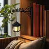 Ghost Bookshelf Lantern Hidden Metal Clip Warm Amber Light USB Rechargeable