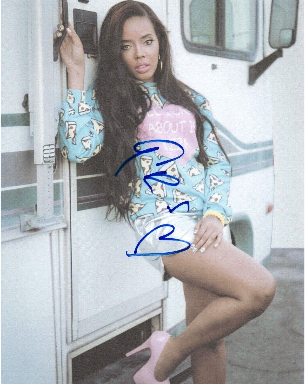 Angela Simmons Signed Autographed 8x10 Photo Poster painting Run's House Designer COA VD