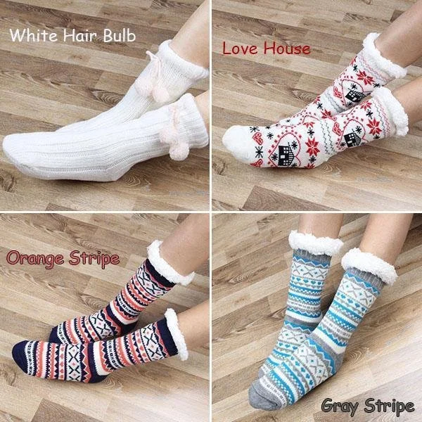 Warm Non-Slip Christmas Floor Socks