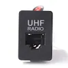 Blank RJ45 Microphone Mic Socket Adapter Car UHF Blank Socket Blank Radio Socket