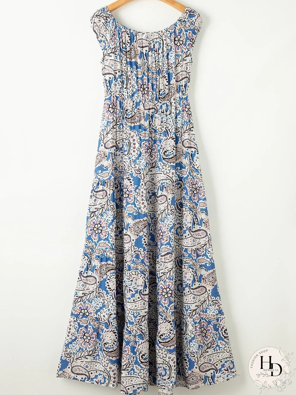 Women's Summer Off-Shoulder Maxi Dress