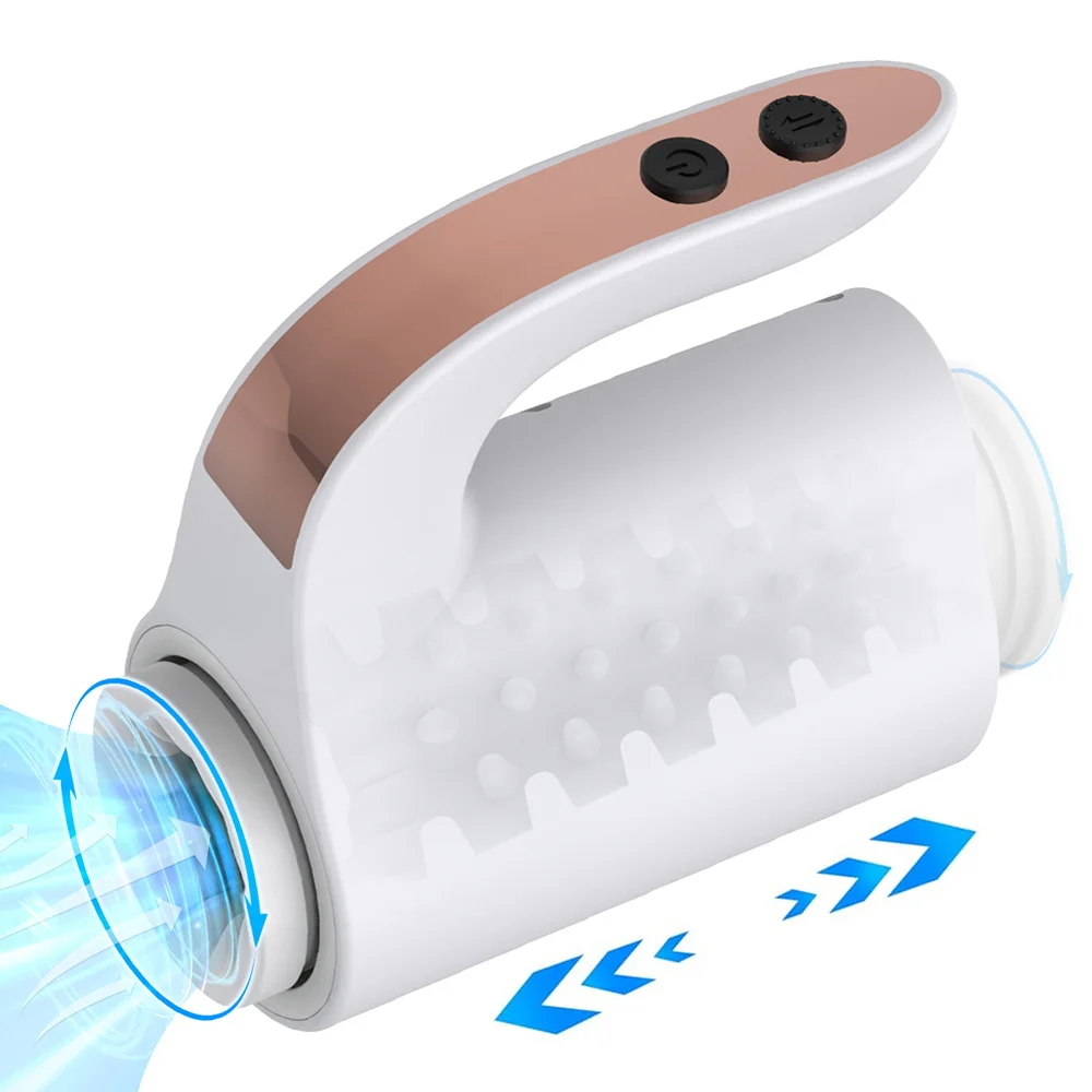 A Multi-functional Male Penis Massager Airplane Cup For Hair Replacement