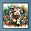 Diamond Painting -DIY Round Drill Goat(40x40cm)
