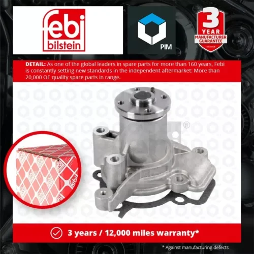 Water Pump fits KIA CERATO LD 2.0 04 to 07 G4GC Coolant 2510023011 2510023022 Parts