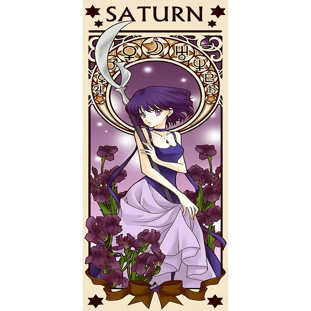 

40*80CM - Goddess Saturn - Round Drill Diamond Painting, 501 Original