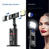 Eli & Chi P02 Mobile Phone Holder Stabilizer 360&deg;Rotation Auto Face Tracking Smart Phone Tripod Gimbals |Video &Photo Shooting with Remote, Gesture Control for Vlog,Streaming & Video Recording,Black
