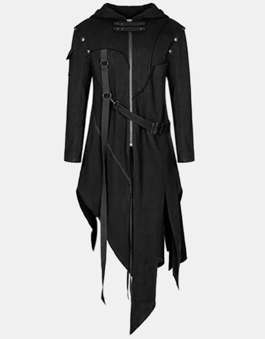Function Hooded Irregular Windbreaker Coat Techwear Shop