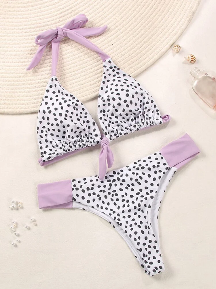 Swimwear Women Sexy Bandeau Swimsuit Separate Bikini Set 2021 Shiny Beachwear Green Color  Micro Thong Bikinis Brazilian Biquini