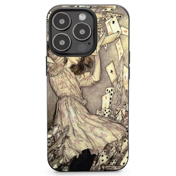 Alice And The Pack Of... Mobile Phone Case Shell For IPhone 13 and iPhone14 Pro Max and IPhone 15 Plus Case - Heather Prints Shirts