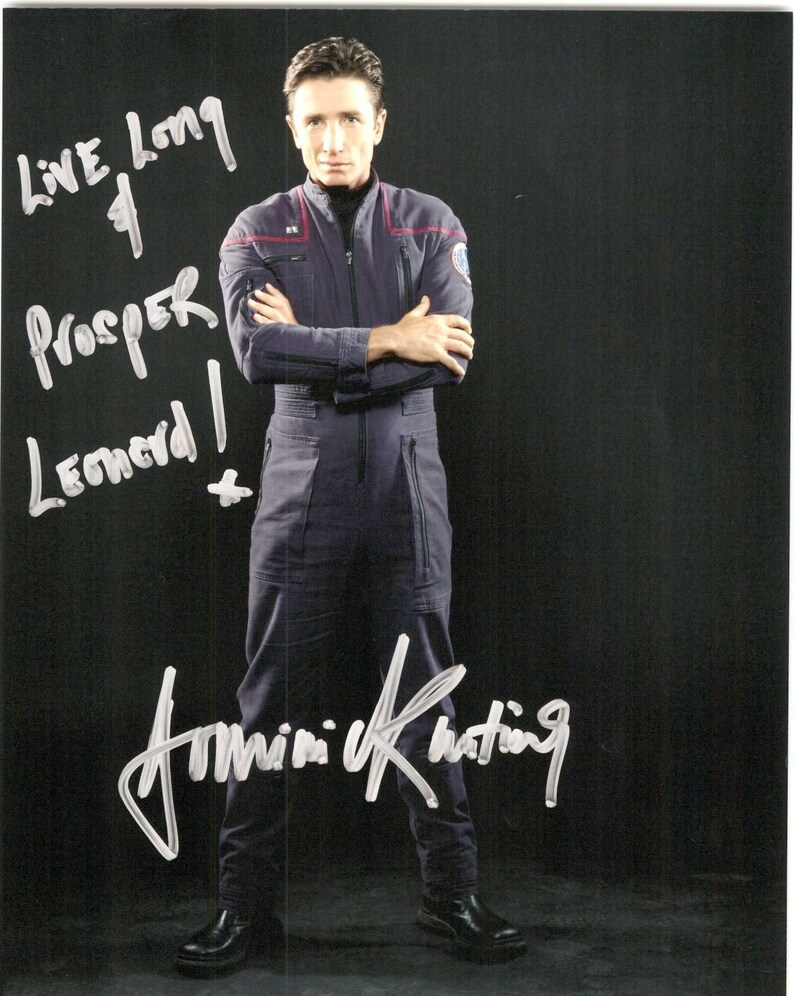 Dominic Keating Signed Autographed Star Trek Enterprise