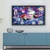 (Big Size) Mermaid Princess Ariel - 11CT Stamped Cross Stitch 80*50cm/31.5*19.69in tapestrymarket