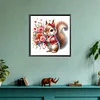 Diamond Painting -DIY Round Dril Heart Rose Squirrel