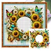 【Limited Stock Sale】Wreath-18CT Stamped Cross Stitch 30*30cm/11.81*11.81in tapestrymarket