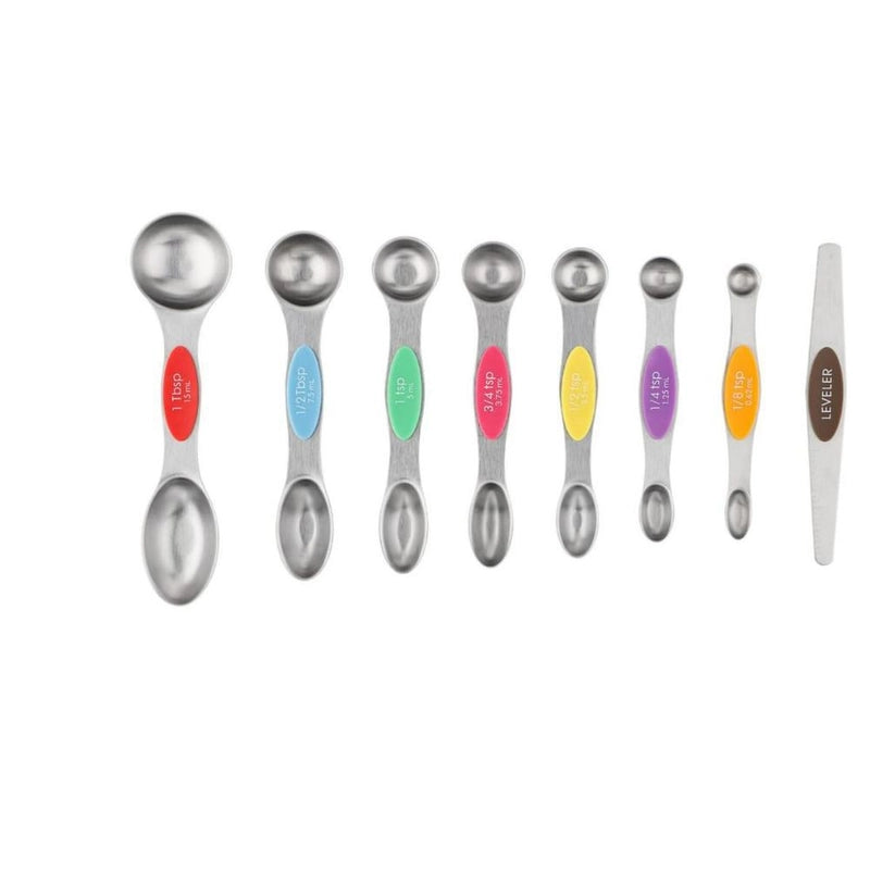 Casual Solid Color 430 Stainless Steel Silica Gel Measuring Spoon Measuring Cup 1 Piece 1 Set