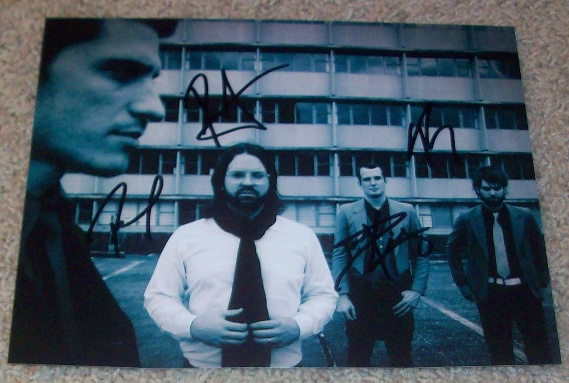 MUTEMATH SIGNED AUTOGRAPH 8x10 Photo Poster painting B w/PROOF PAUL MEANY +3