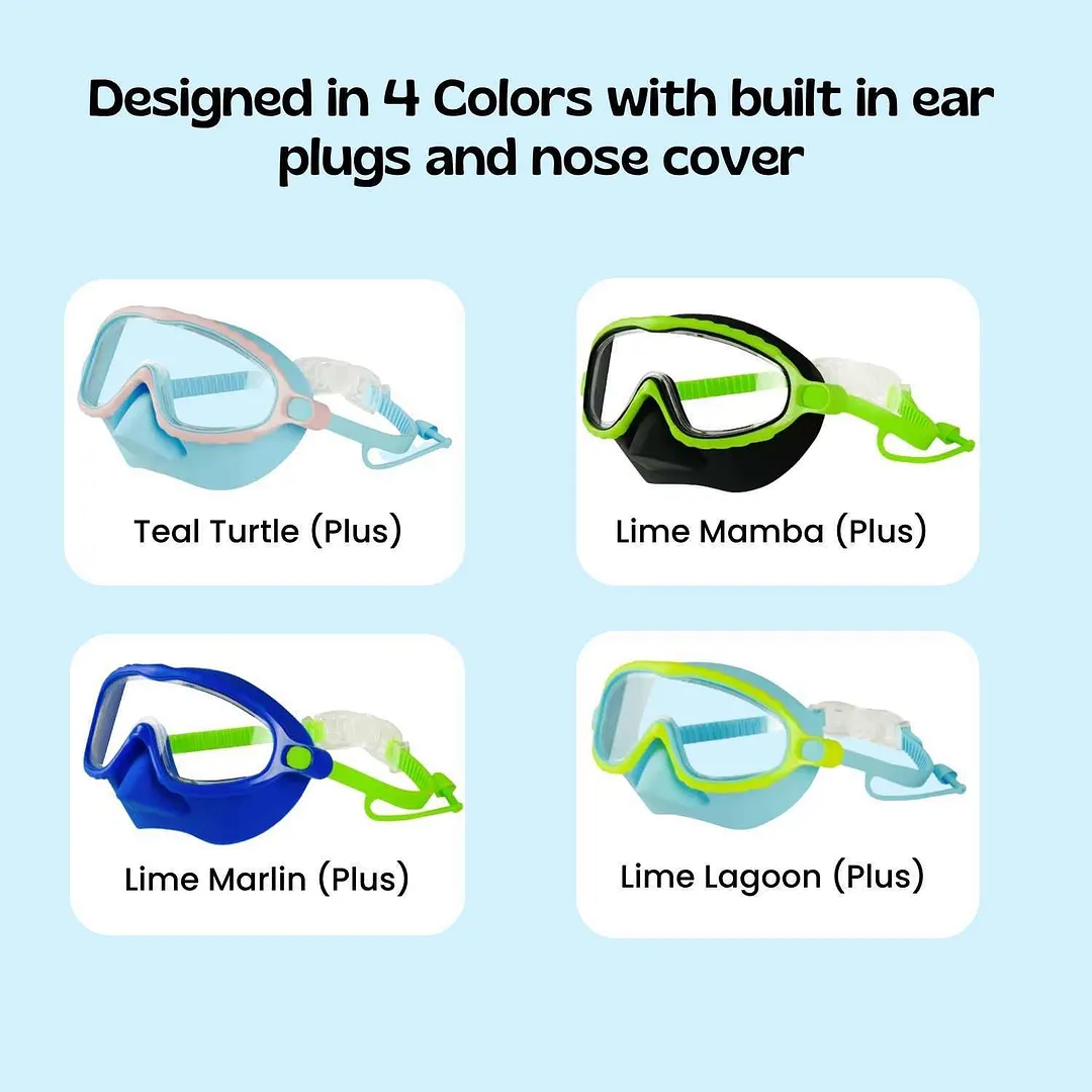 TibaToes&trade; Clip-On Swim Goggles