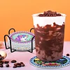 DIY Diamond Coaster with Rack Creative Chic Drink Cup Pad Kit