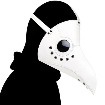 Plague Doctor Mask Hat Steampunk Masquerade Mask Halloween Costume