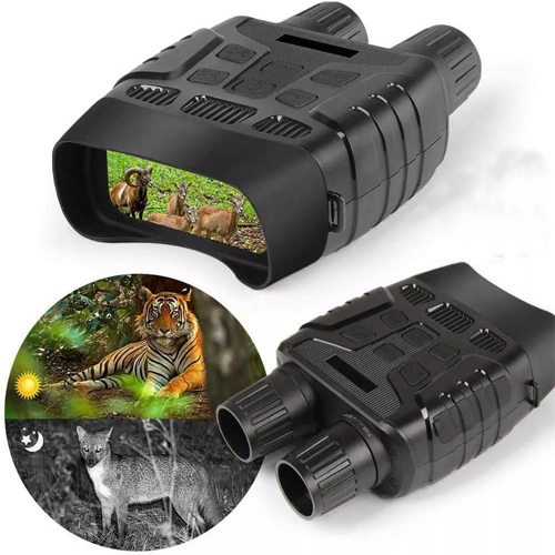Night Vision - Full Black HD Infrared Clear Vision Binoculars-Digital Night Vison Goggles IR Optics