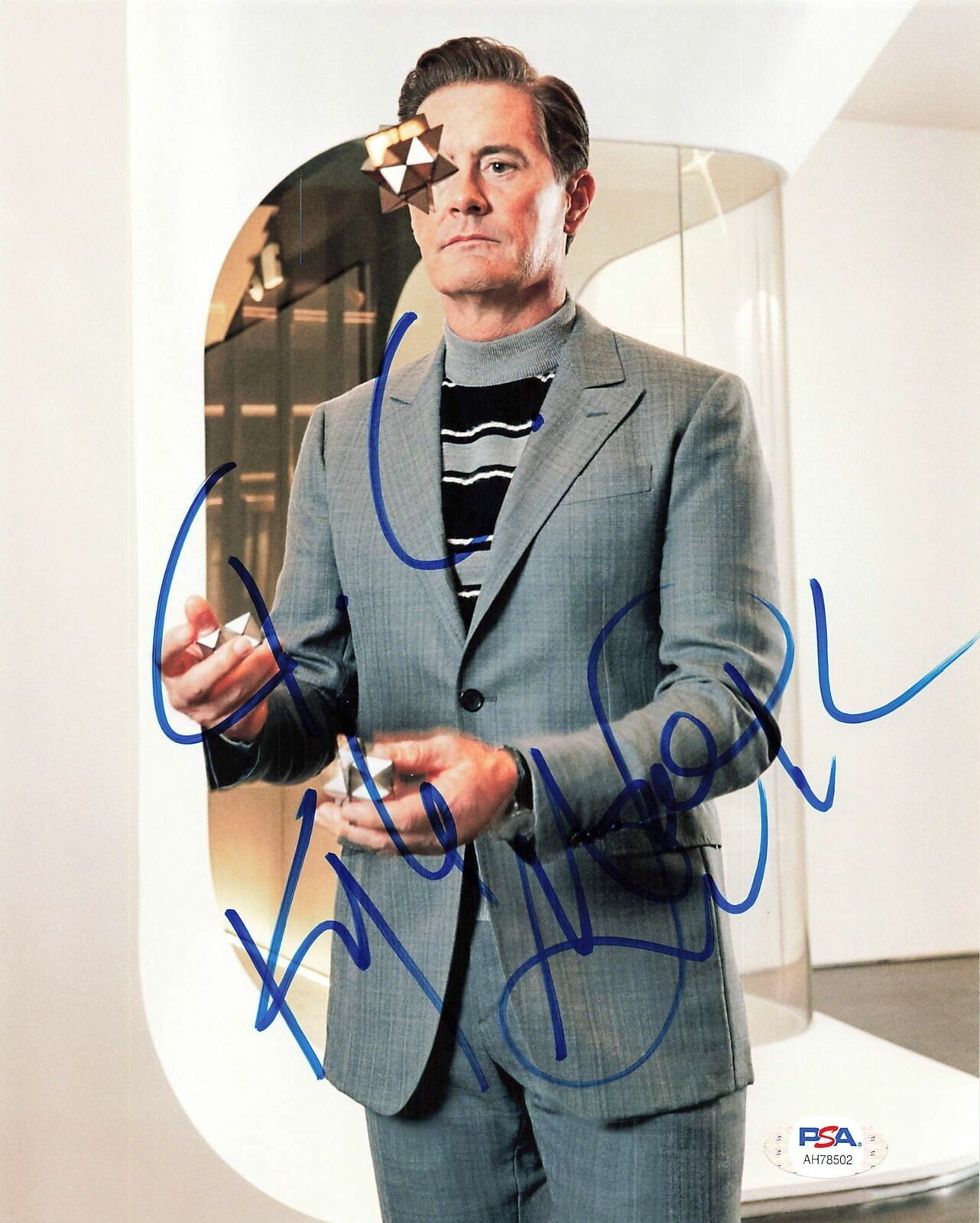 Kyle MacLachlan signed 8x10 Photo Poster painting PSA/DNA Autographed