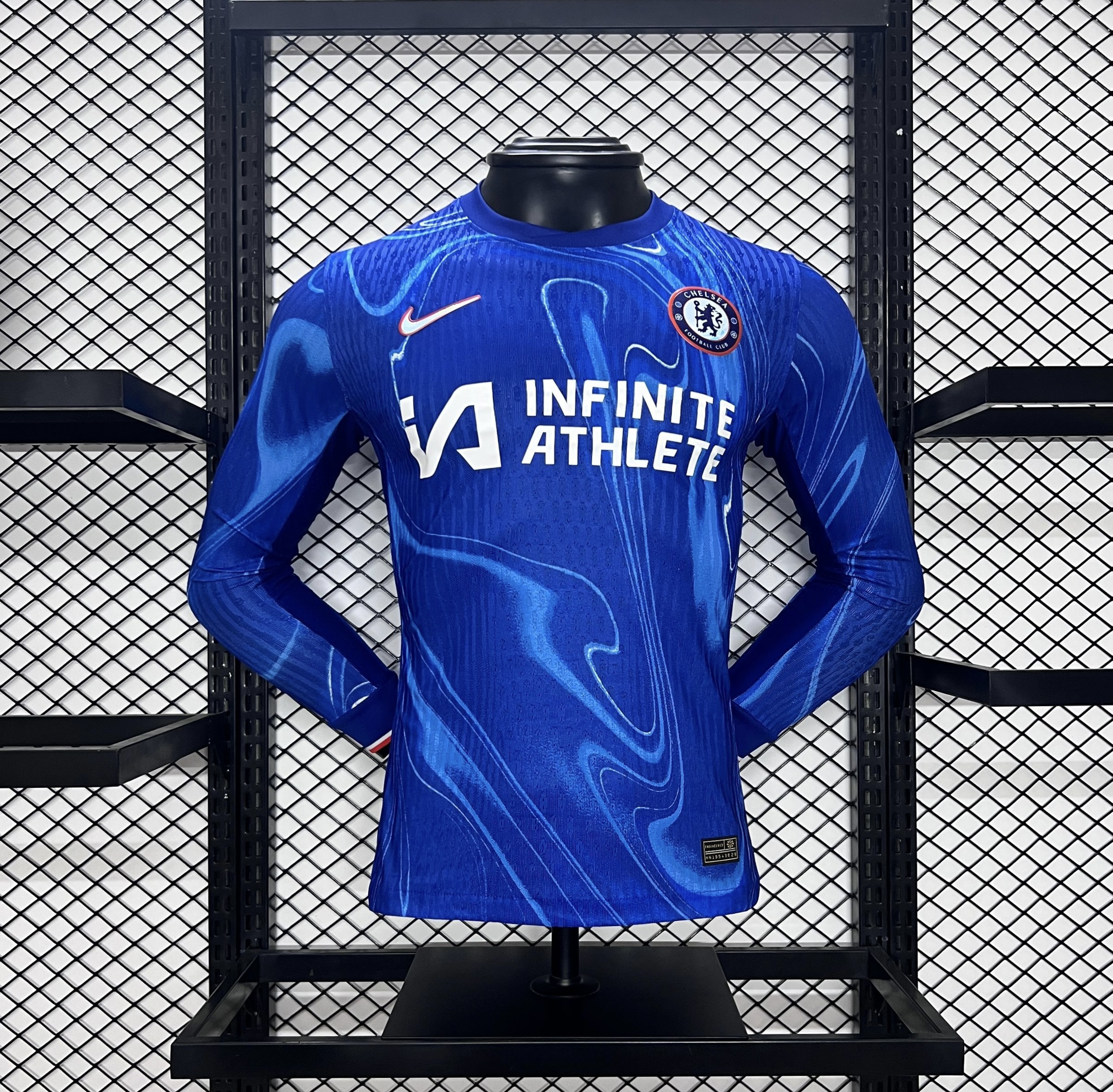 C.H.E.L.S.E.A 24-25 Home Long Sleeve Jersey - Player Version