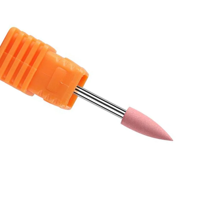 1Pcs Rubber Silicone Nail Drill Milling Cutter Drill Bits Files Burr Buffer for Electric Machine Nail Art Grinder Cuticle Tools-Nail Inspo