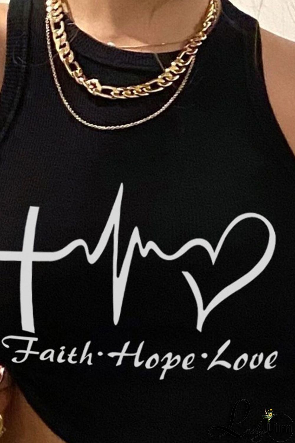 White Sexy Print Patchwork O Neck Tops