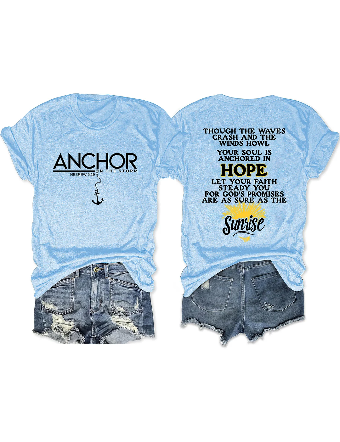 Anchor In The Storm Faith T-shirt