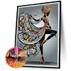 Dancing Lady-Crystal Rhinestone Diamond Painting