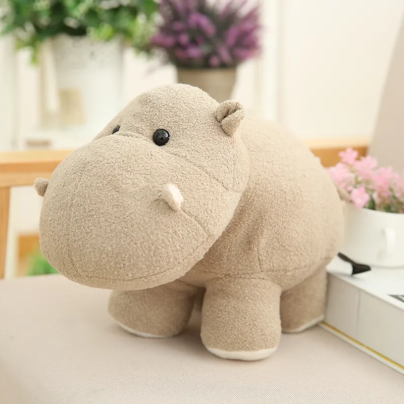 hippo toy cute children realistic stuffed animal