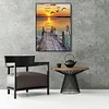 Painting By Numbers - DIY Seagull Bridge(40*50cm)
