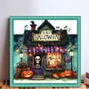 Halloween Store-11CT Stamped Cross Stitch 40*40cm/15.75*15.75in tapestrymarket