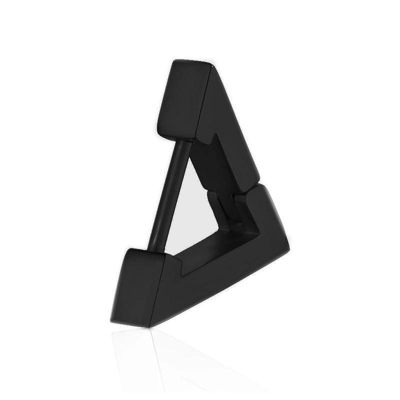 1 Piece Hip-Hop Rock Minimalist Star Heart Shape Metal Button 304 Stainless Steel Copper Gold Plated Hoop Earrings