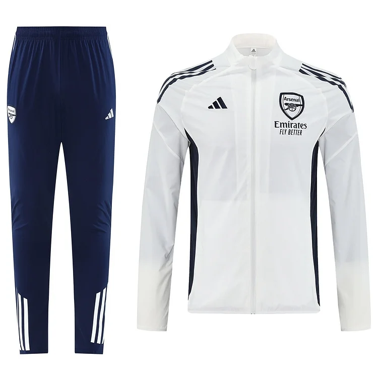 2025-26 Arsenal white trench coat kit