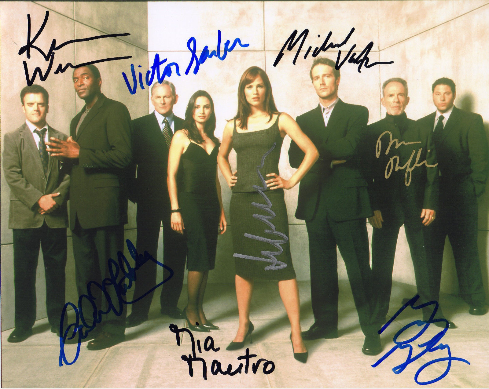 ALIAS CAST AUTOGRAPH SIGNED PP Photo Poster painting POSTER