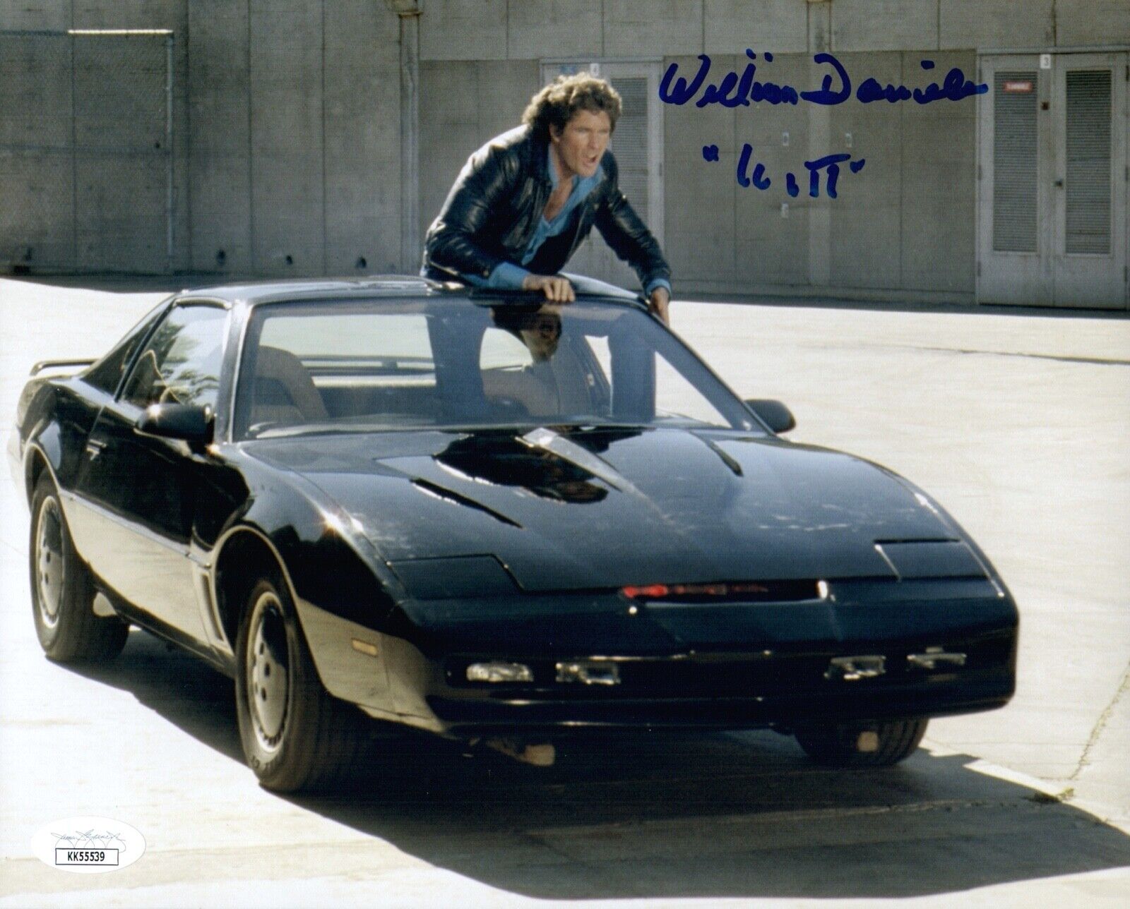 William Daniels Signed KITT Knight Rider 8x10 Photo Poster painting Autograph JSA COA Cert