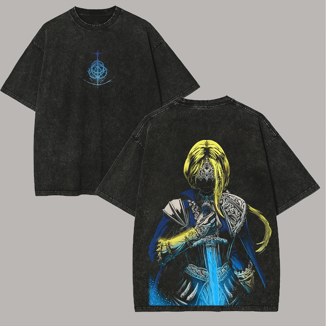 Elden Ring Printed Unisex Washed T-Shirt