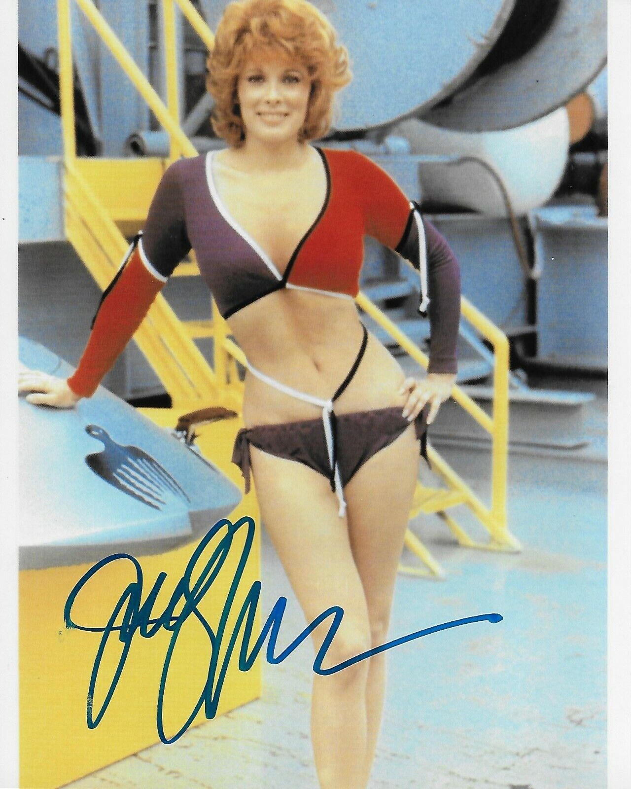 Jill St. John James Bond 007 Original Autographed 8X10 Photo Poster painting #16