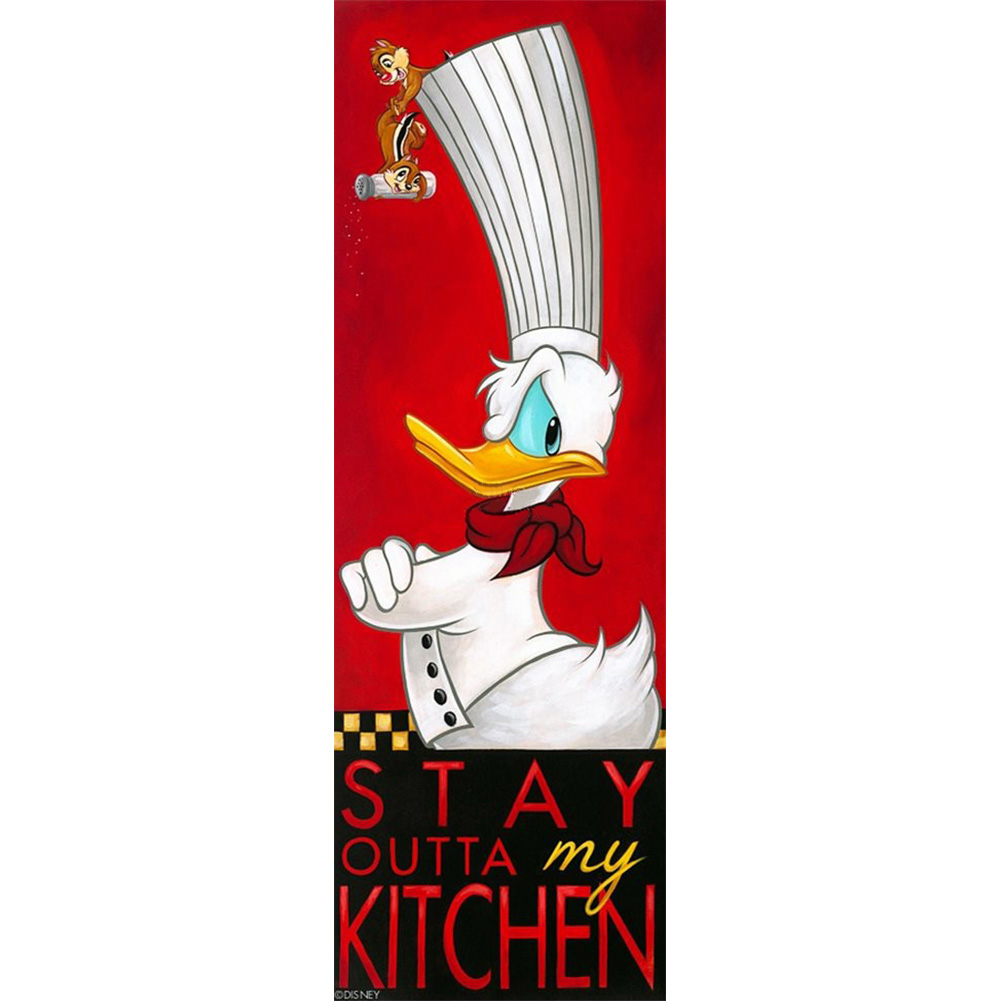 

Cartoon Duck - Round Drill Diamond Painting - 30*90CM (Big Size), 501 Original
