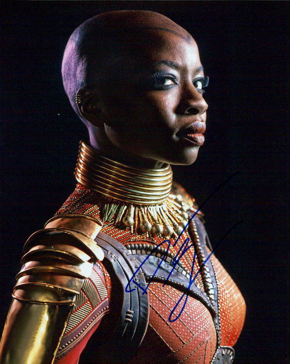 Danai Gurira (Black Panther) signed in-person 8x10 Photo Poster painting COA