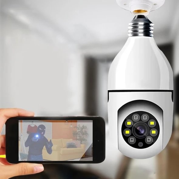 50%OFF-Wireless Wifi Light Bulb Camera Security Camera